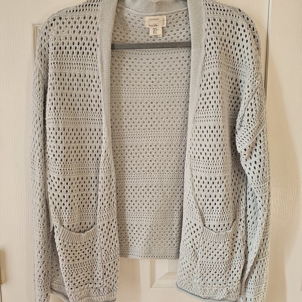 Nicole Miller Blue-Grey Sweater